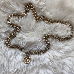CHANEL Gold Chain Belt